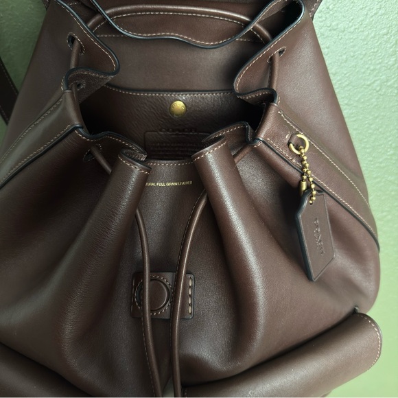 Coach Crosby Backpack Maple Large - Picture 9 of 15